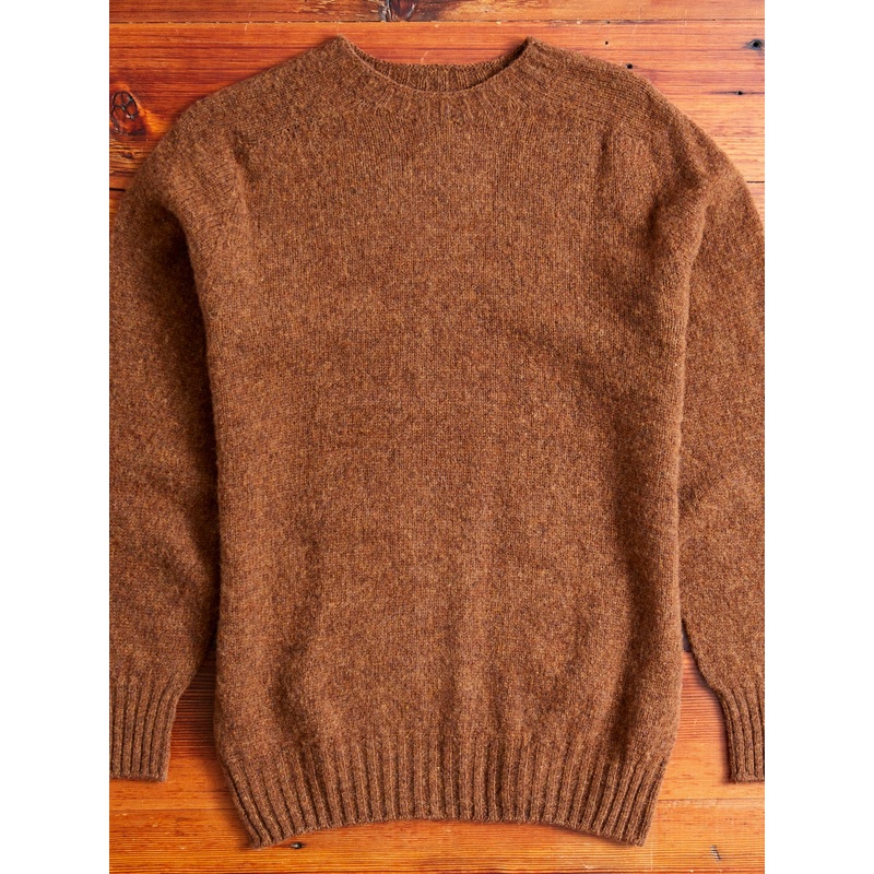 “Birth of the Cool” Wool Sweater in Nuts