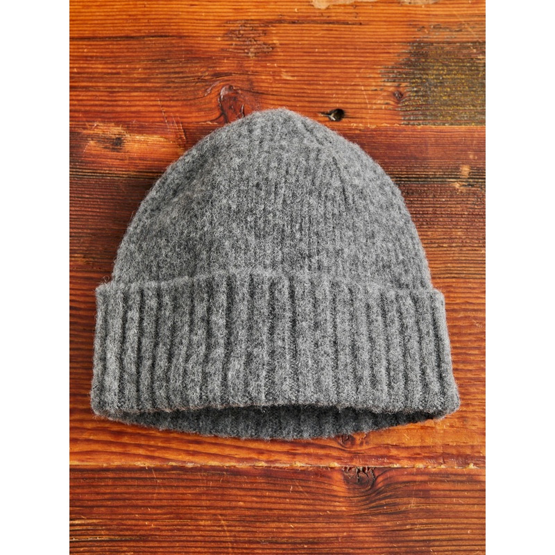 “King Jammy” Wool Beanie in Metal