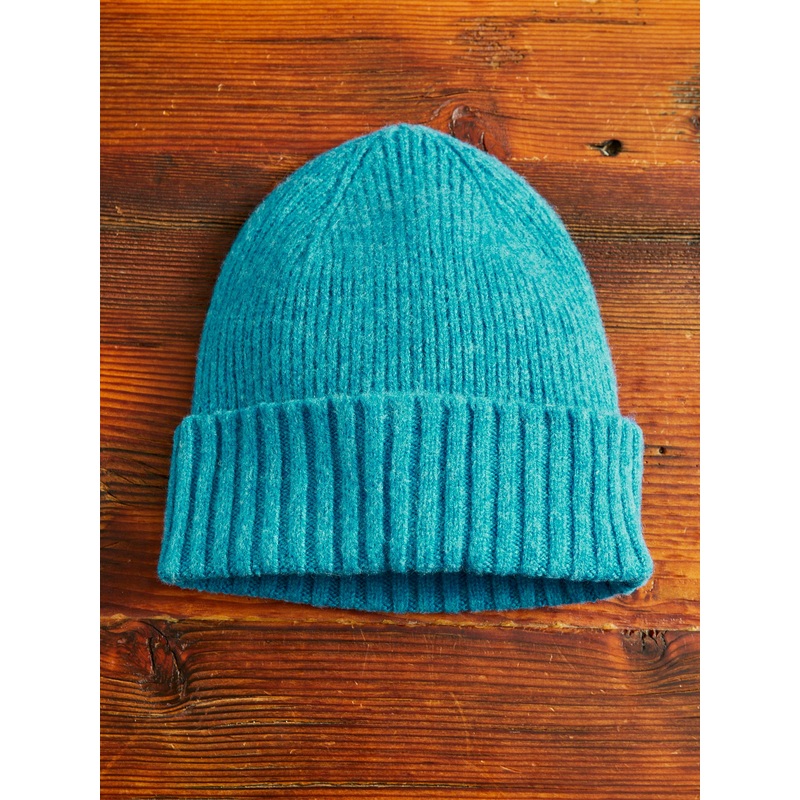 “King Jammy” Wool Beanie in Mint Love