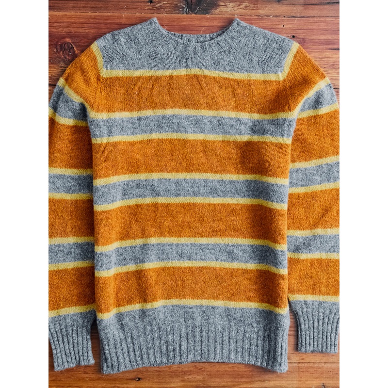 “Absolute Belter” Wool Sweater in Med Grey