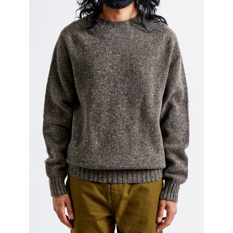 “Terry” Wool Sweater in Brownie