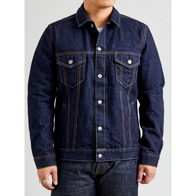 6114 14oz Type-3 Denim Jacket in Indigo