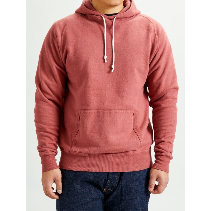 Ehu’kia Hooded Raglan Sweatshirt in Spiced Apple