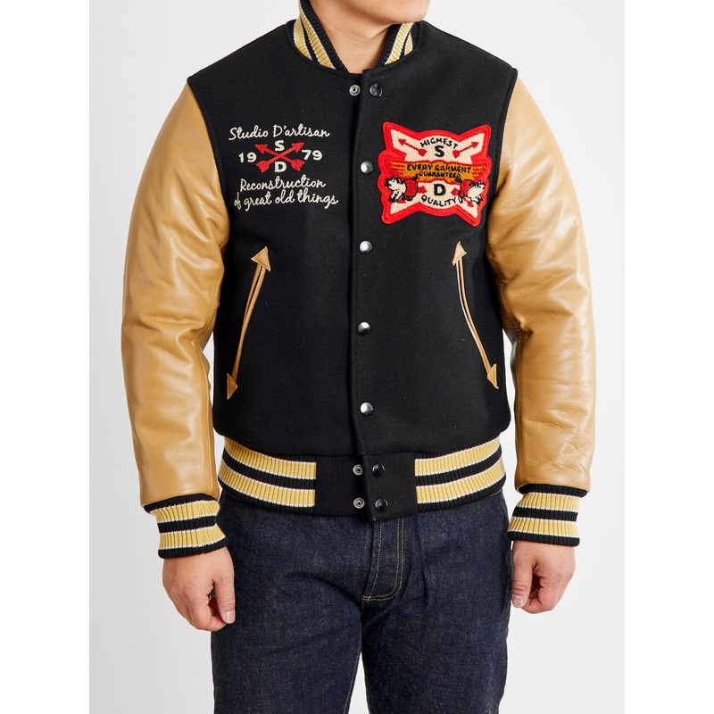 Anniversary Stadium Jacket in Black