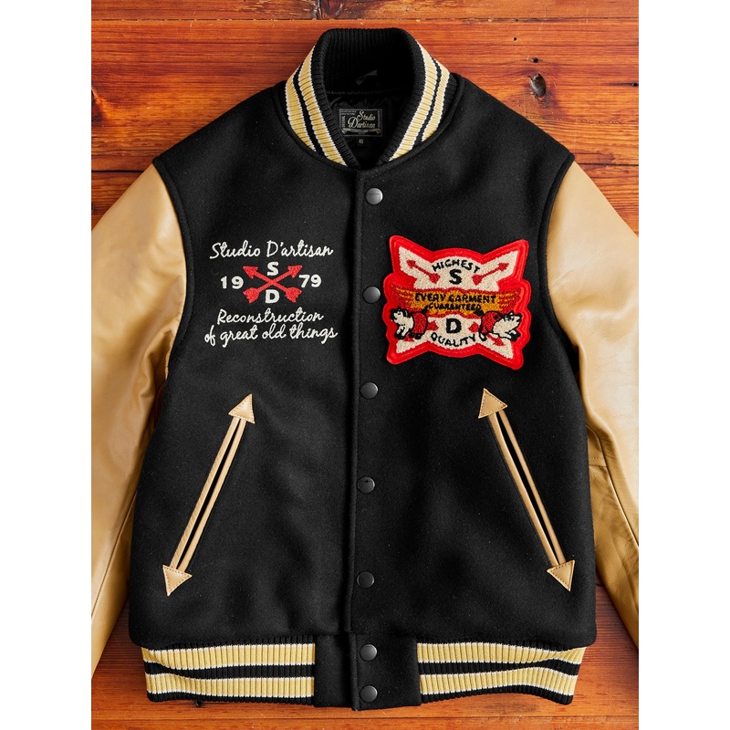 Anniversary Stadium Jacket in Black