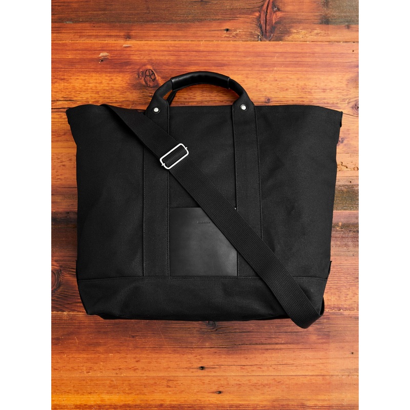 Campus Big Tote Bag in Black