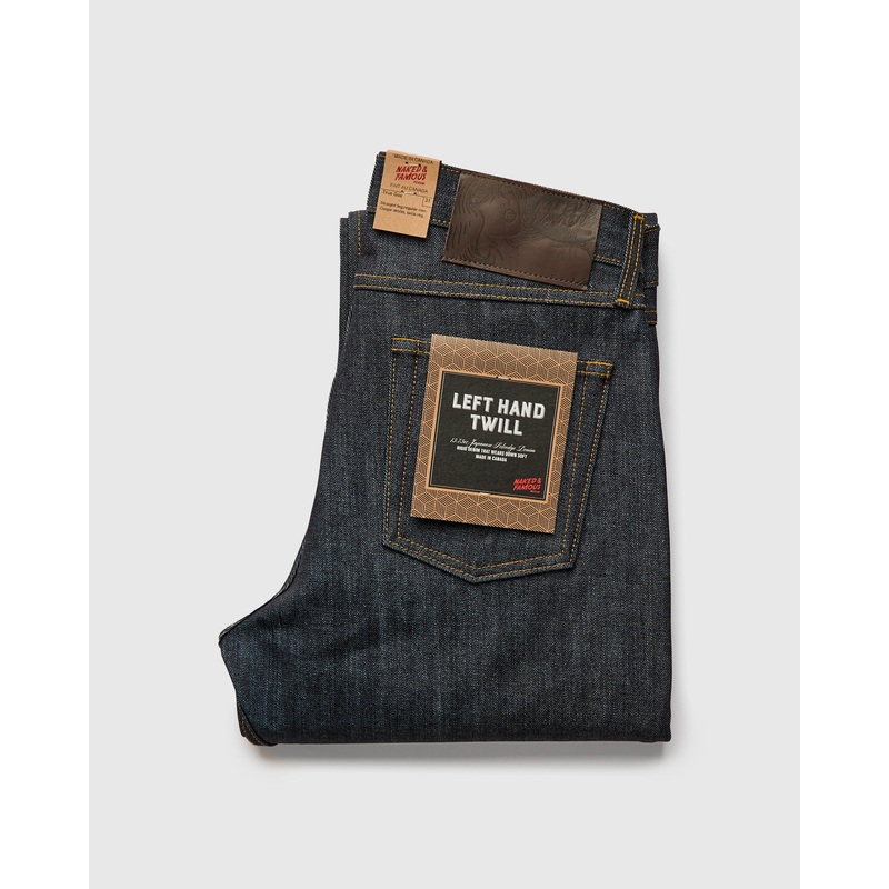 “Left Hand Twill” 13.75oz Selvedge Denim – True Guy Fit