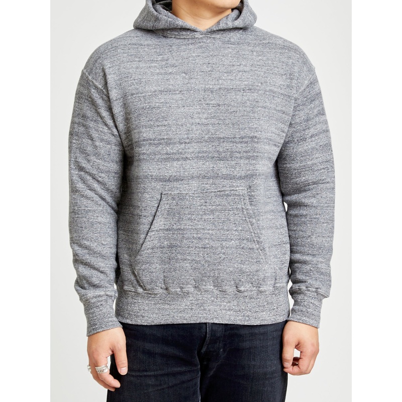 Tsuriami Loopwheel Hoodie in Heather Charcoal