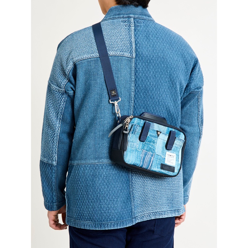 “Master-Piece x FDMTL” Compact Shoulder Bag in Boro