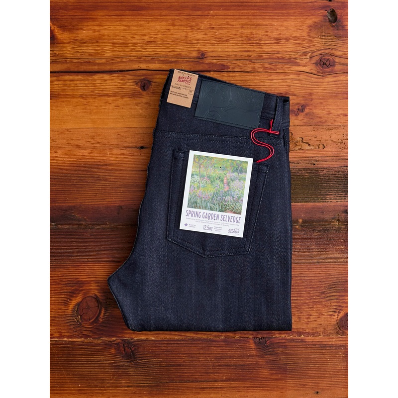 “Spring Garden Selvedge” 12.5oz Selvedge Denim – Weird Guy Fit