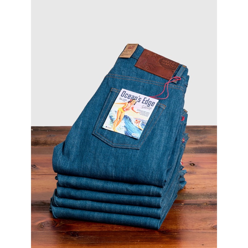 “Ocean’s Edge” 13oz Selvedge Denim – Easy Guy Fit