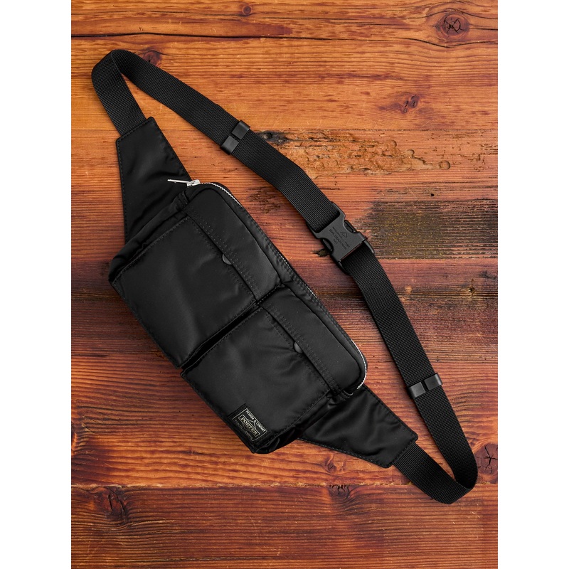 “Tanker” Waist Bag in Black