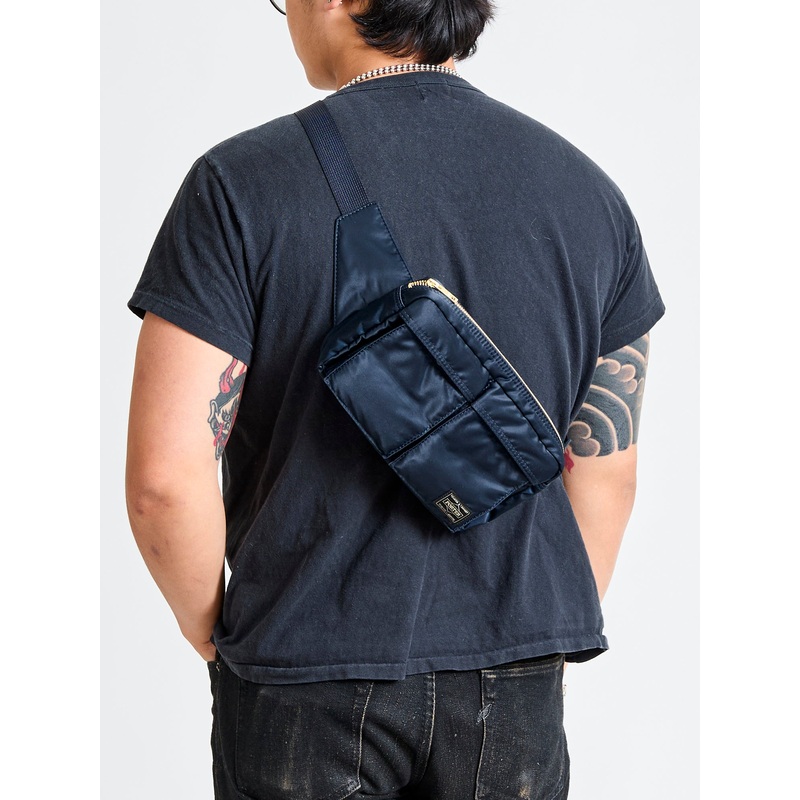 “Tanker” Waist Bag in Iron Blue