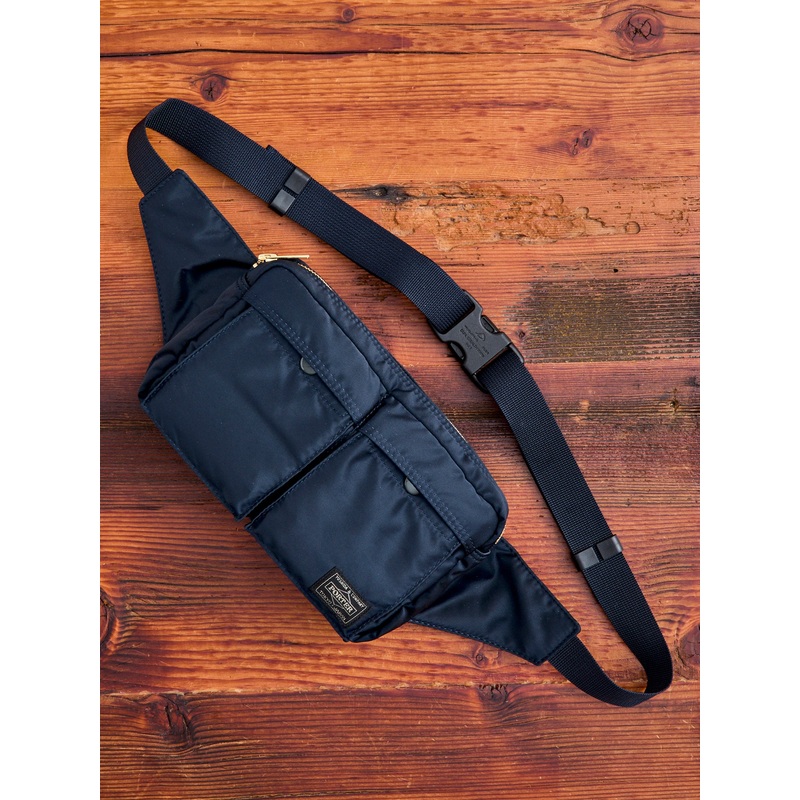 “Tanker” Waist Bag in Iron Blue