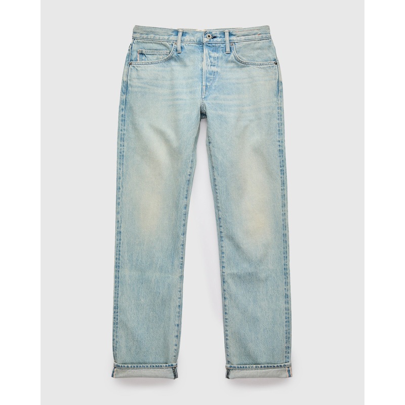 “Huey” 12.5oz Washed Indigo Selvedge Denim – Hammer Straight