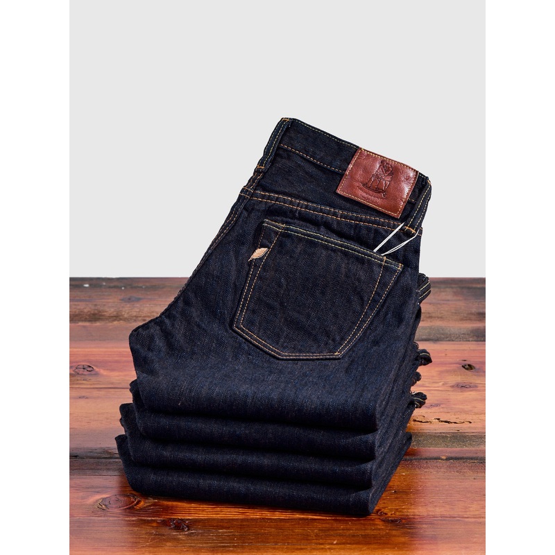 PER-EX-005-ID “Persimmon Extra Slub” 15oz Rinsed Selvedge Denim – Slim Straight Fit