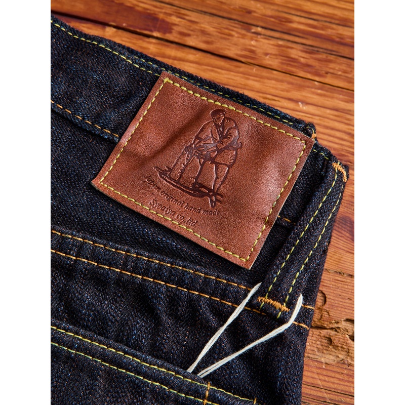 PER-EX-019-ID “Persimmon Extra Slub” 15oz Rinsed Selvedge Denim – Relaxed Tapered Fit