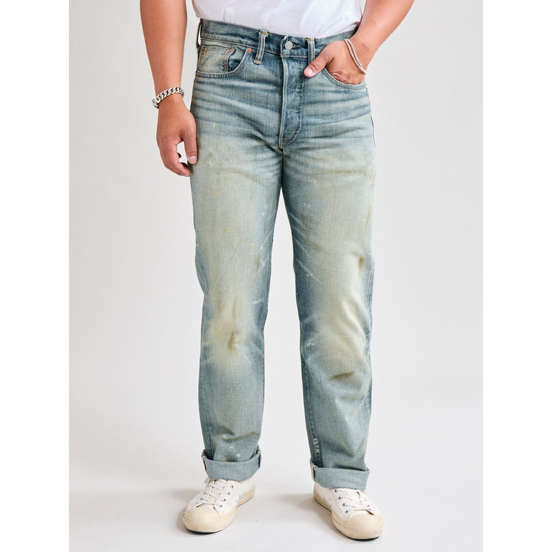 “Camden Wash” 13.7oz Selvedge Denim – Straight Fit
