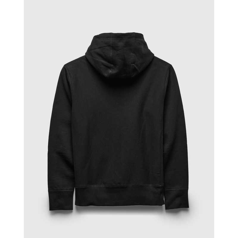 Heavyweight Pullover Hoodie in Black