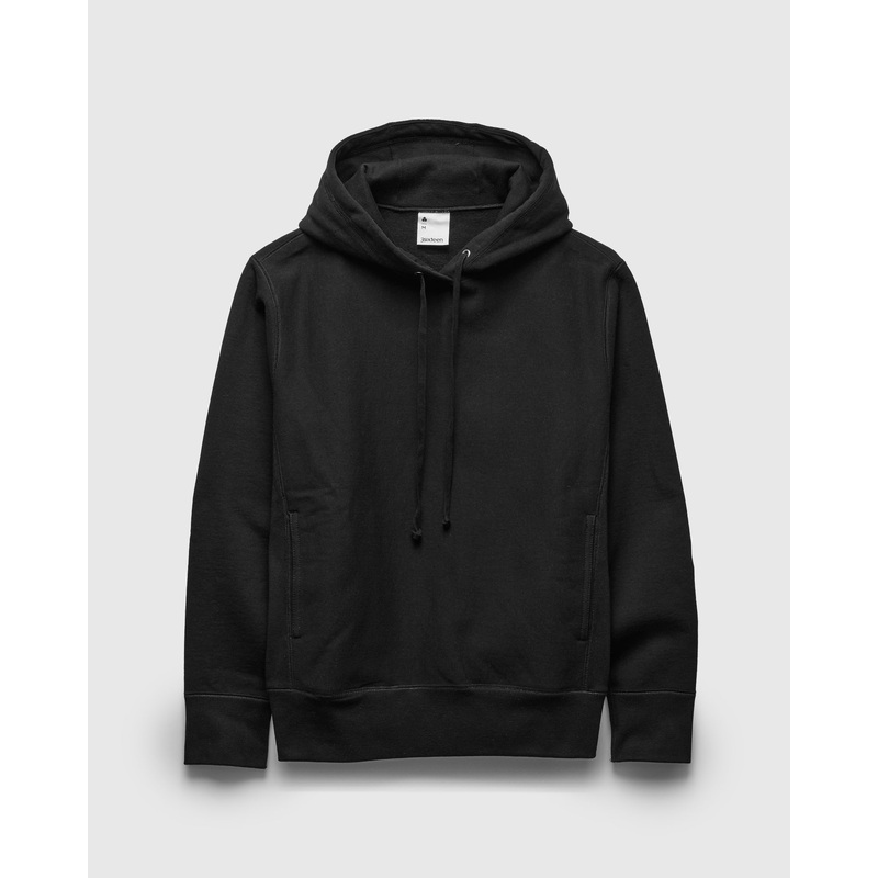 Heavyweight Pullover Hoodie in Black