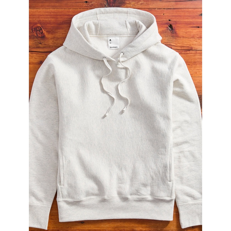 Heavyweight Pullover Hoodie in Oatmeal