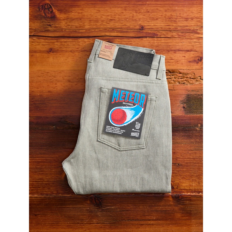 “Meteor Selvedge” 11oz Selvedge Denim – Weird Guy Fit