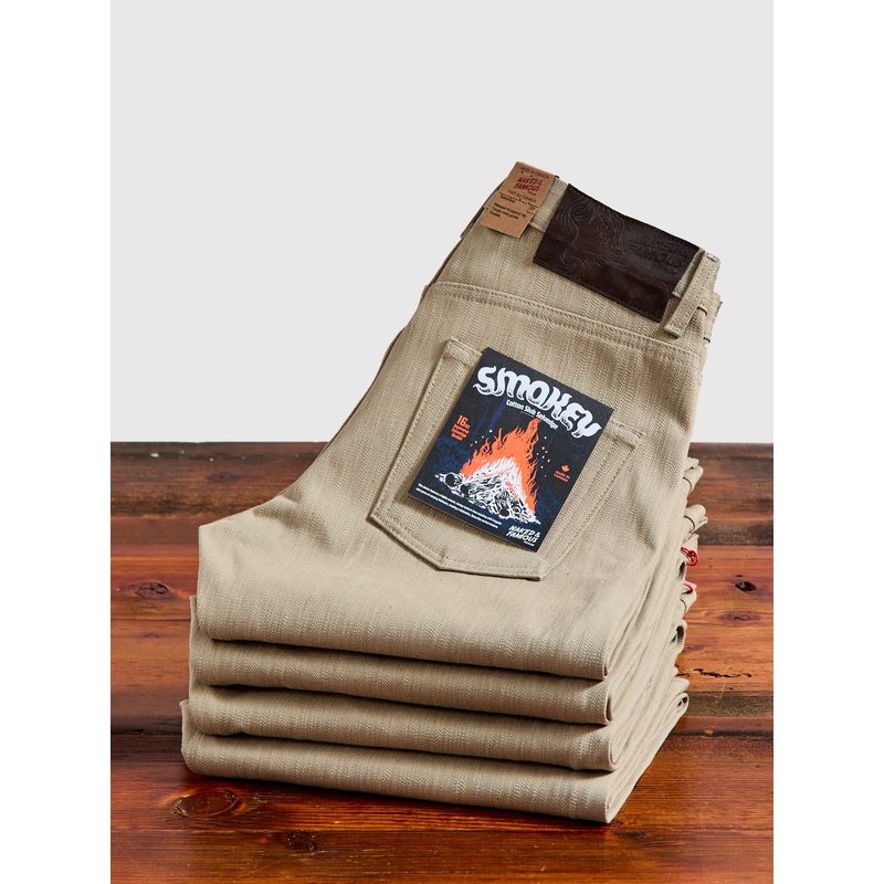 “Smokey Cotton Slub” 16oz Selvedge Denim – Easy Guy Fit