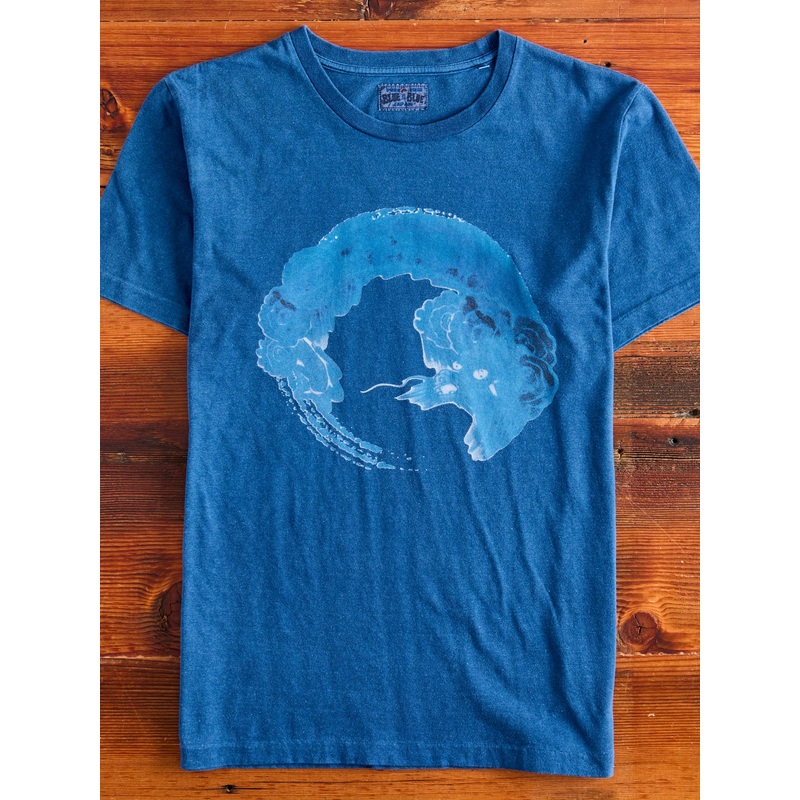 “Dragon” Bassen T-Shirt in Indigo