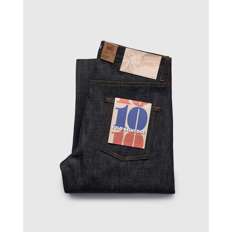 “10 Fold Selvedge” 14oz Selvedge Denim – Strong Guy Fit