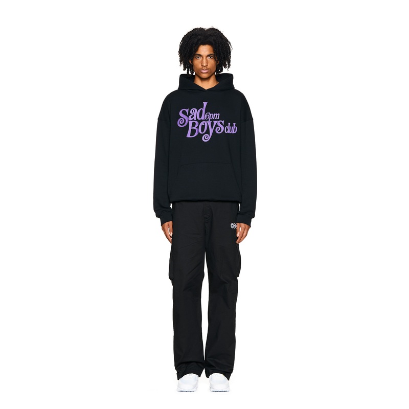 SAD BOYS HOODIE BLACK