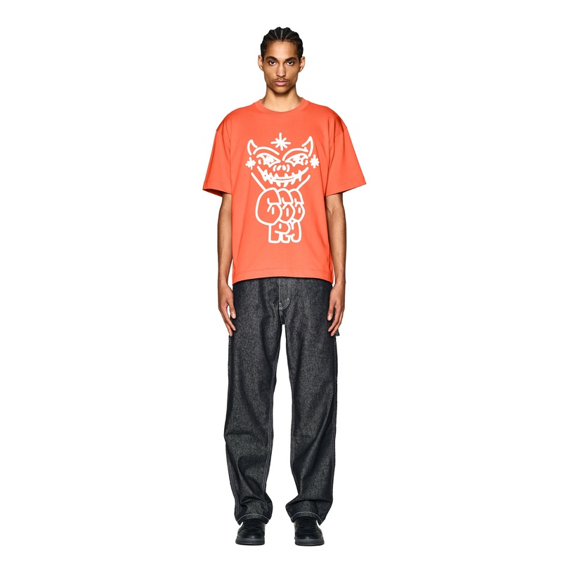 DEMON T-SHIRT ORANGE