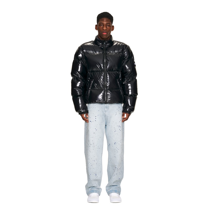 DOWN JACKET BLACK SHINY