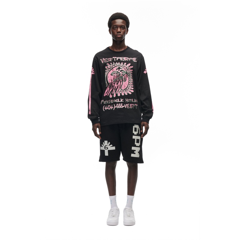 PSYCHEDELIC LONGSLEEVE BLACK