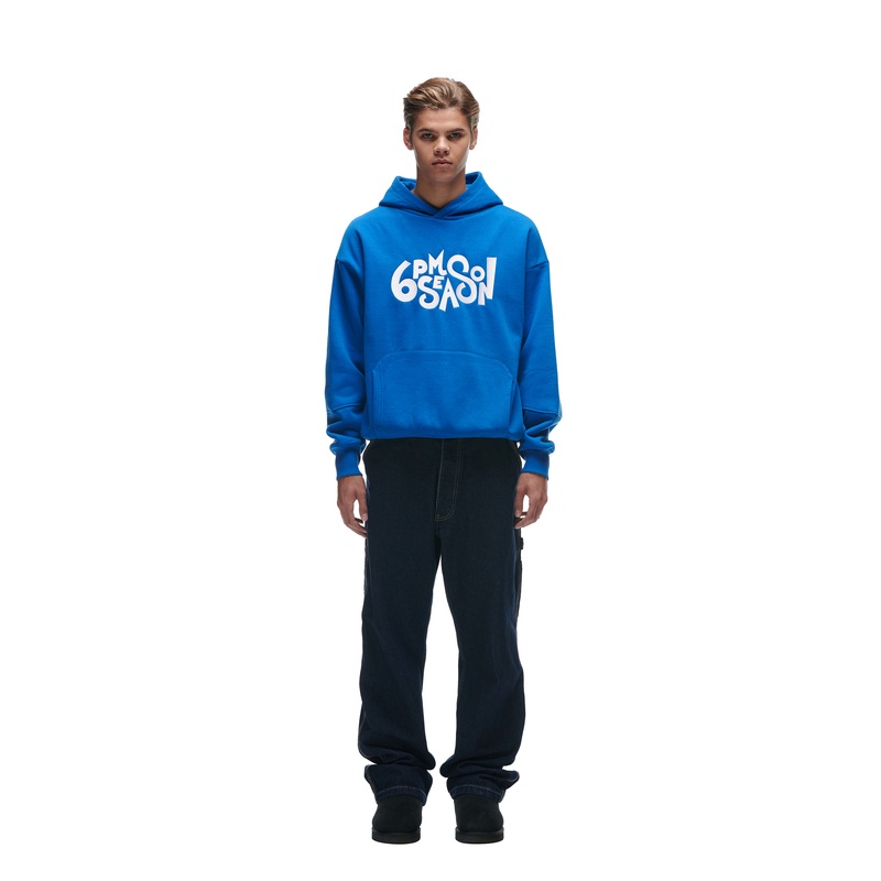 DOUBLE HOODIE ROYAL BLUE