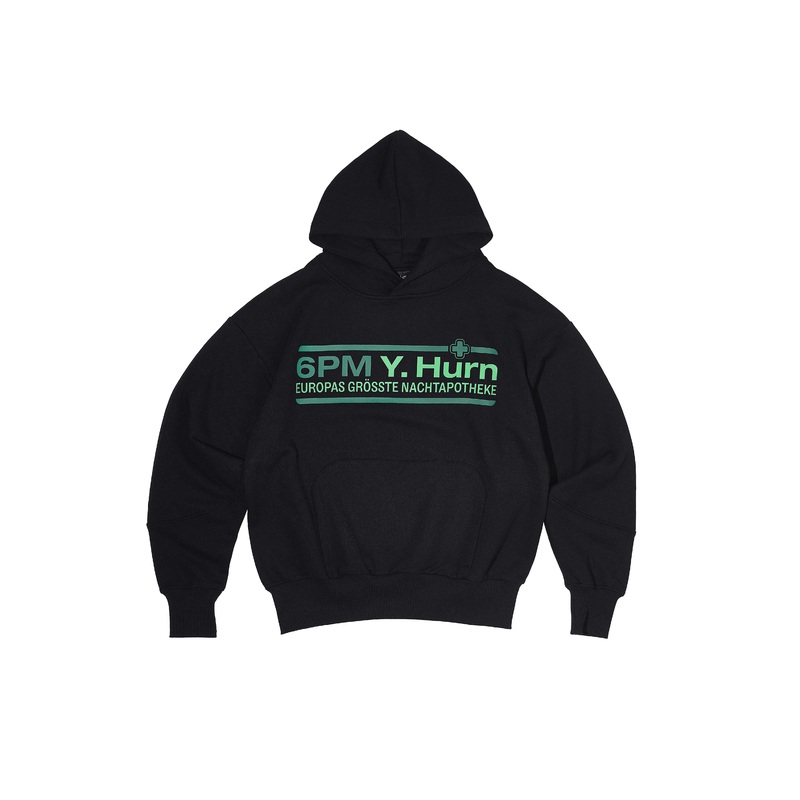 OG PARACETAMOL HOODIE BLACK