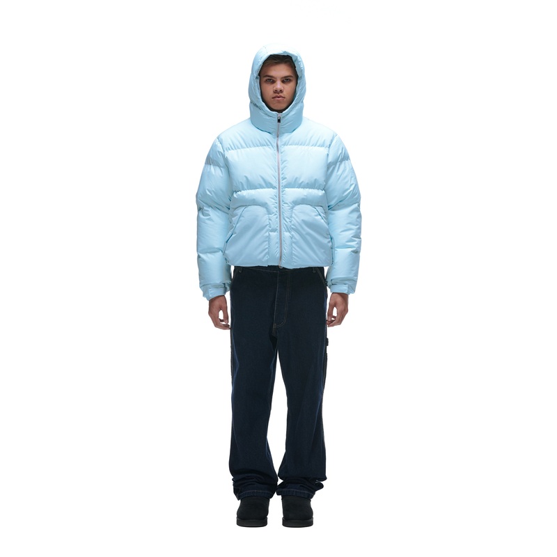 PUFFER JACKET ICE BLUE