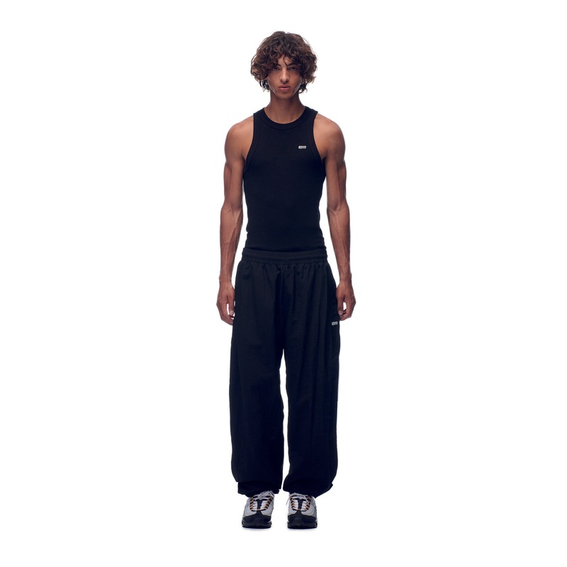 NH NYLON TRACKPANTS BLACK