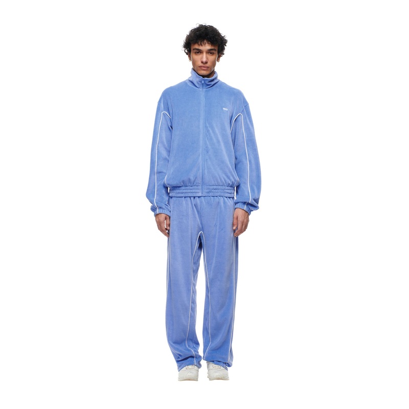BF VELOURS TRACKJACKET PERSIAN BLUE