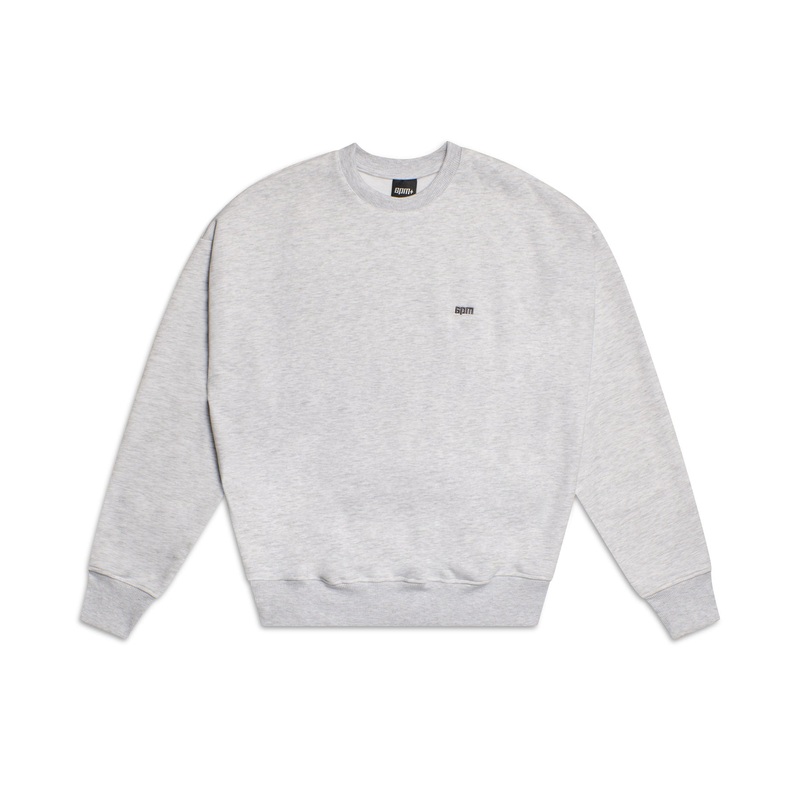 CREWNECK LIGHT GREY
