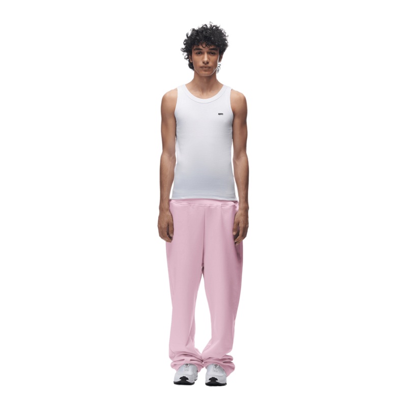 OPEN LEG JOGGER BABY PINK