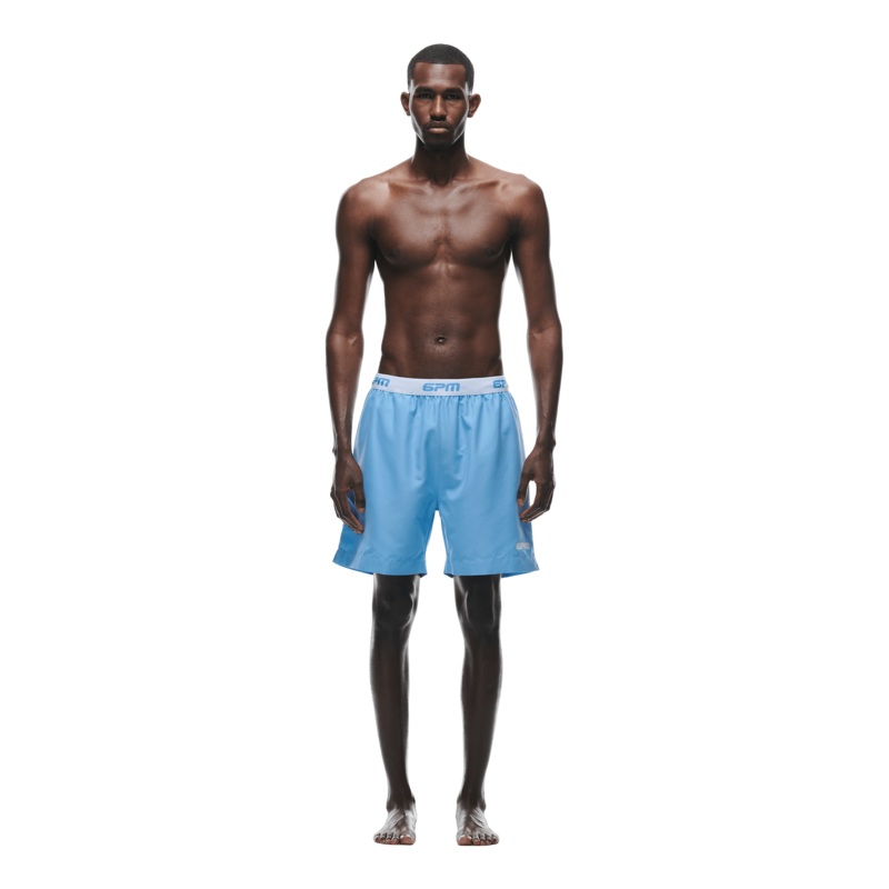 BOXER SWIM SHORTS BLUE