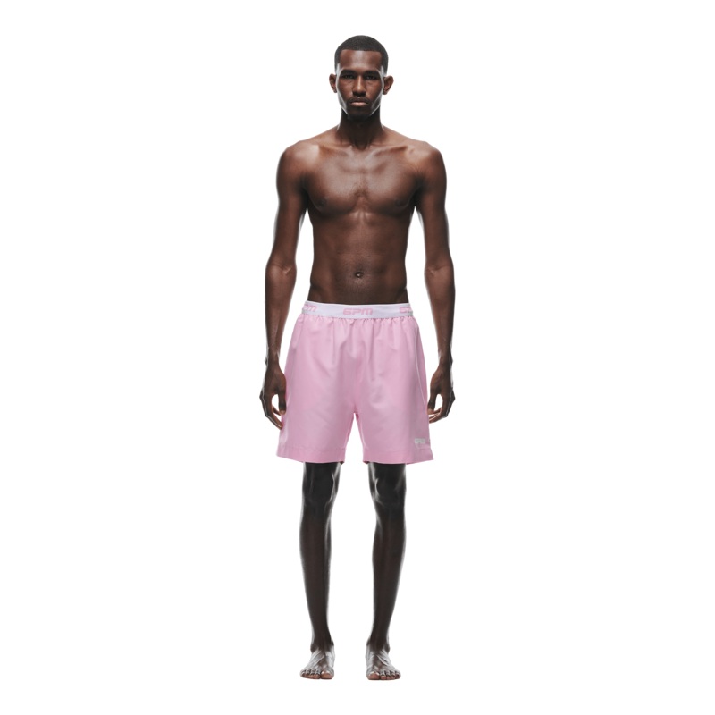 BOXER SWIM SHORTS PINK