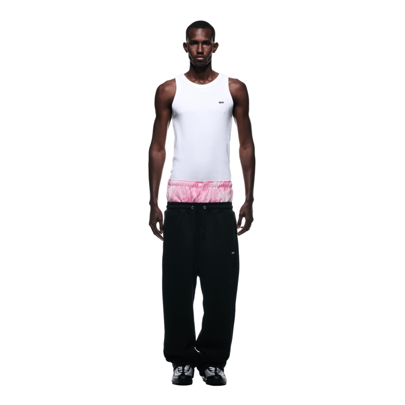 BOXERS OPEN LEG JOGGER BLACK