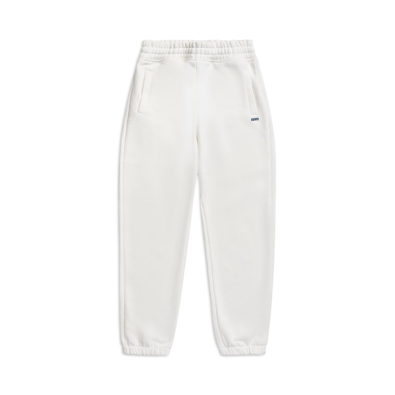 CUFF JOGGER COCONUT WHITE