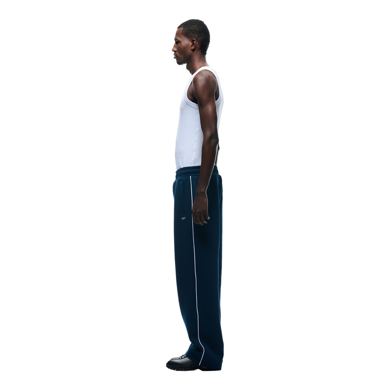 NEOPRENE TRACK PANTS NAVY