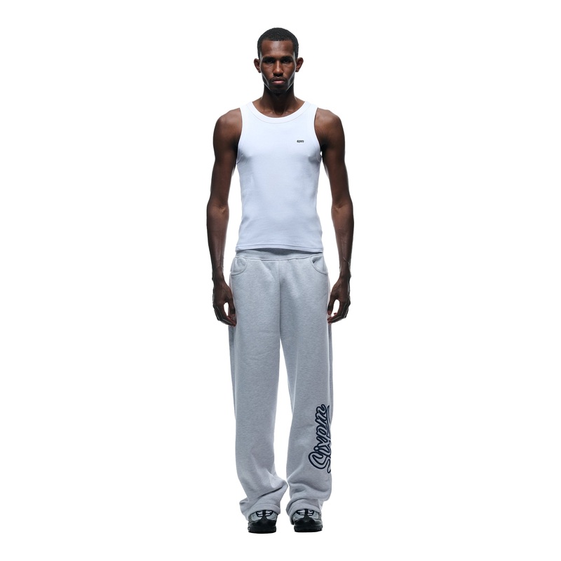 WAVE LOGO OPEN LEG LIGHT GREY