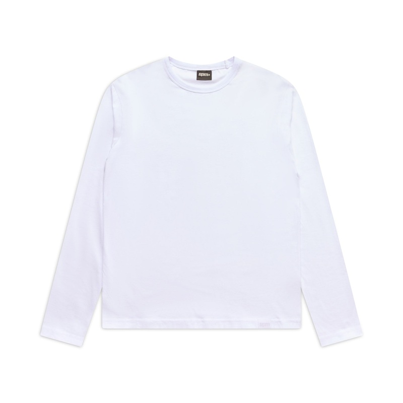 6PM+ SLIM FIT LONGSLEEVE WHITE