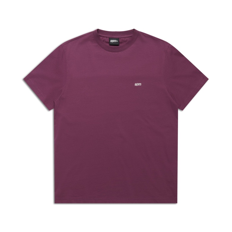 T-SHIRT REGULAR FIT PLUM