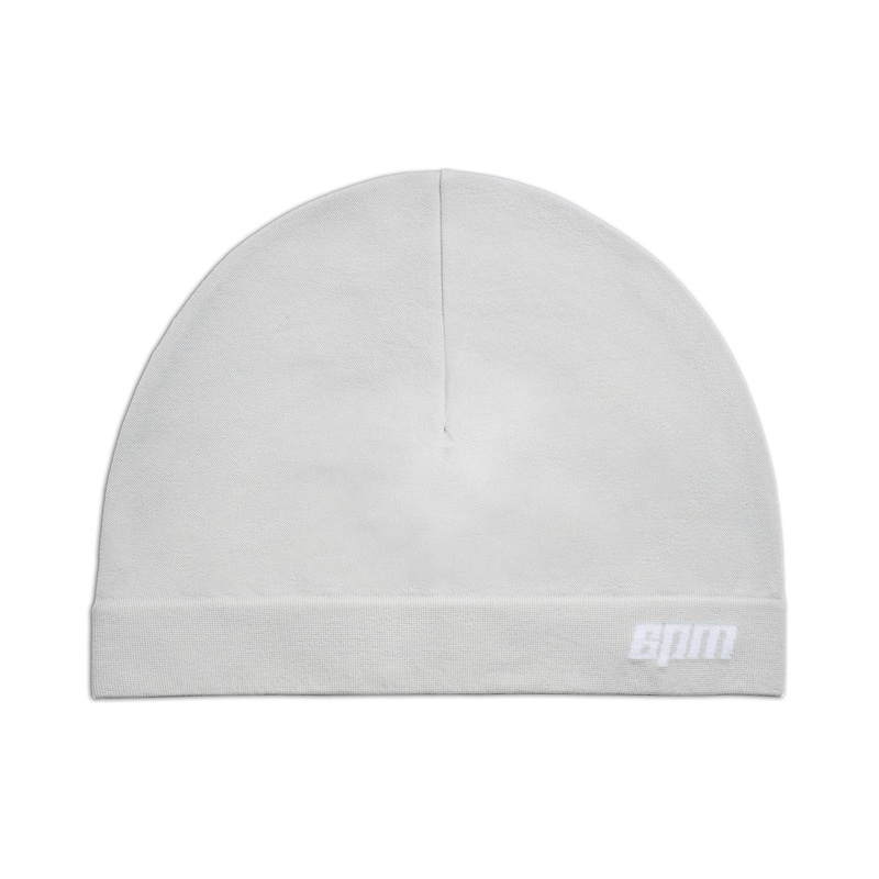TECHNICAL LOGO BEANIE SMOKE GREY