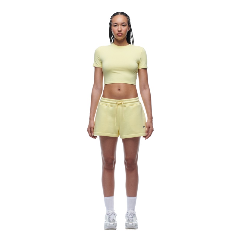 WMNS CROPPED T-SHIRT BUTTERCREAM